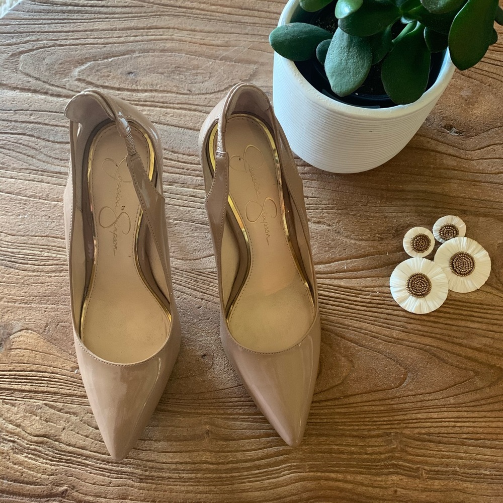 Jessica Simpson Nude Stilettos 👠